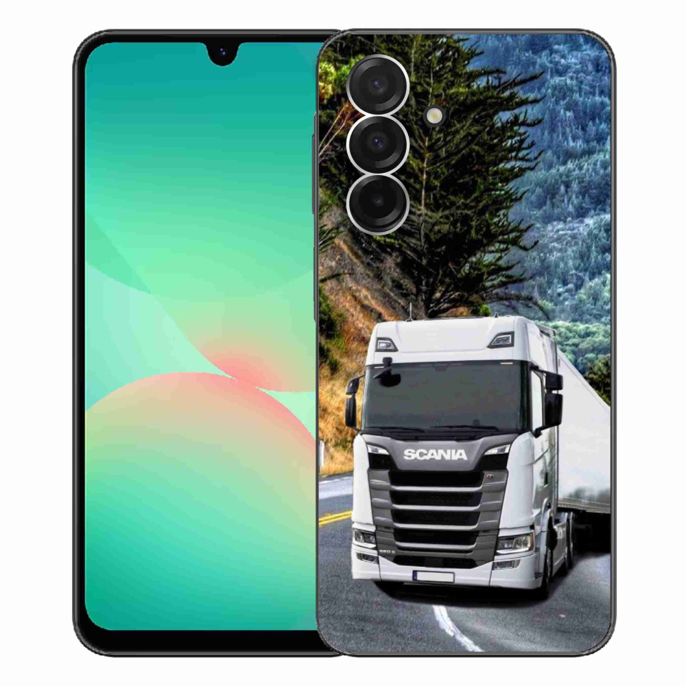 Gelový kryt mmCase na Samsung Galaxy A26 5G - kamion 1