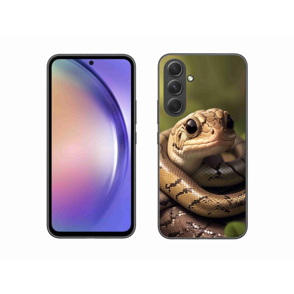 Gelový kryt mmCase na Samsung Galaxy A54 5G - had 1