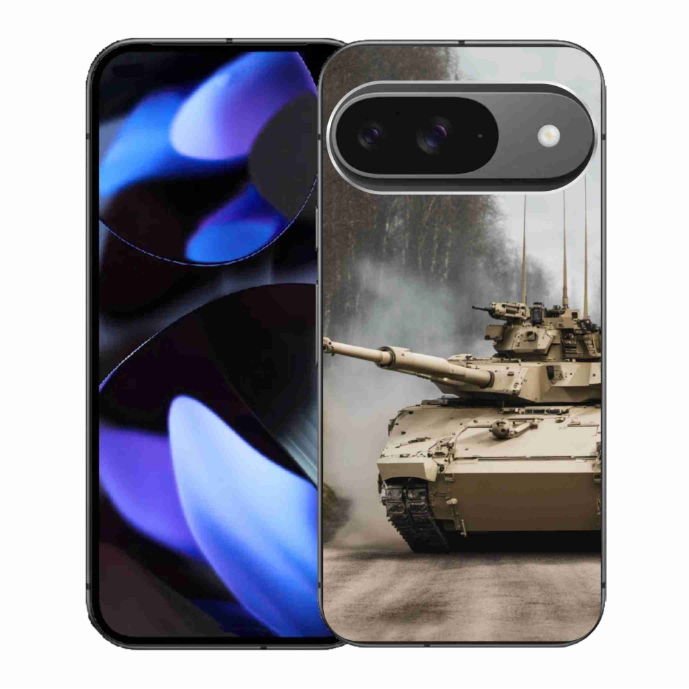 Gelový kryt mmCase na Google Pixel 9/9 Pro - tank 1