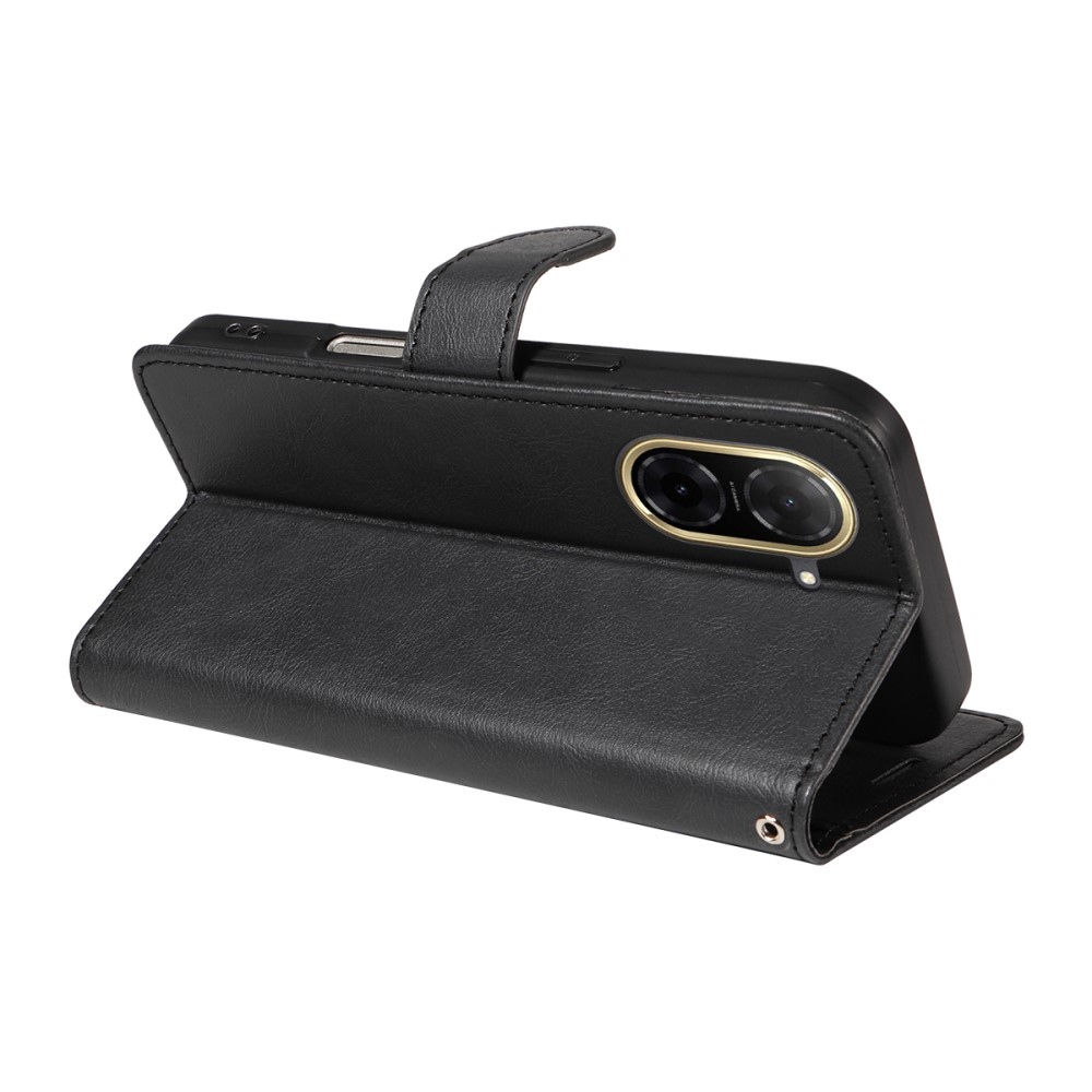 Wallet knížkové pouzdro na Xiaomi Redmi A5 (173.45x79.35x8.45mm) - černé