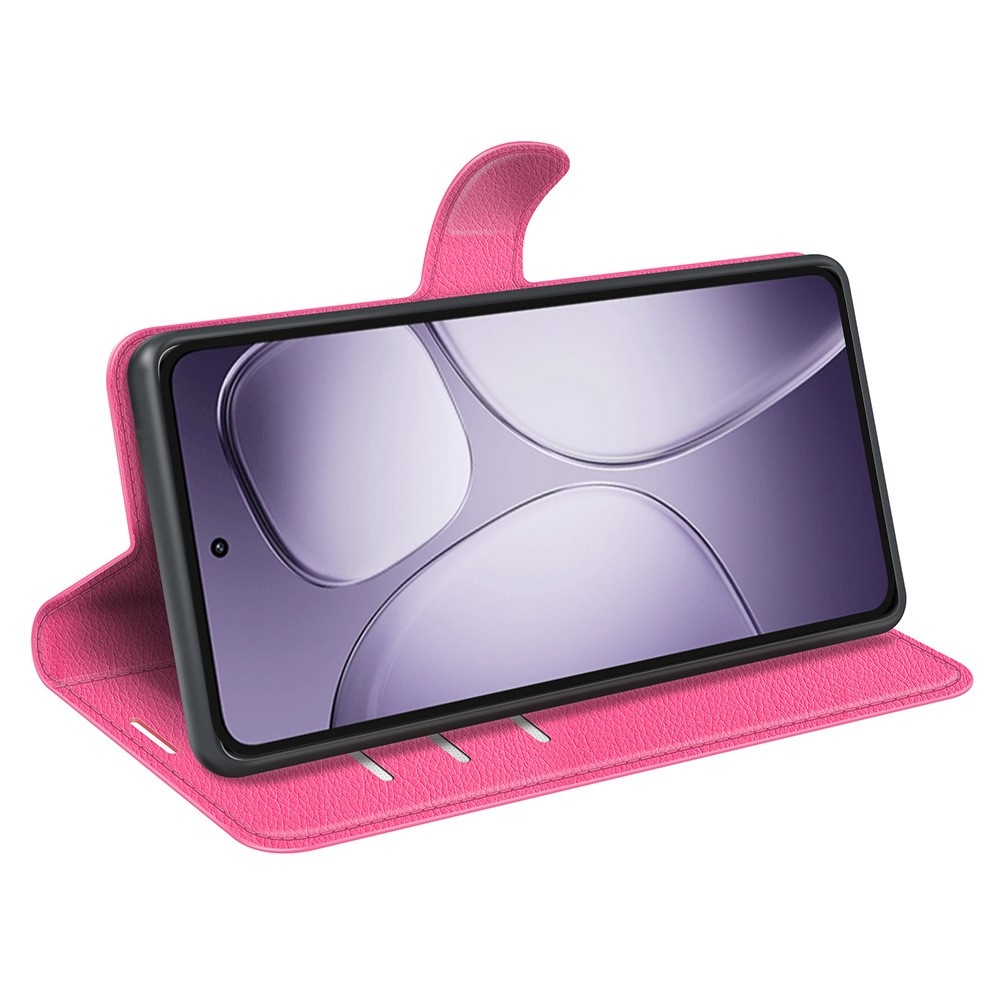 Litchi knížkové pouzdro na Xiaomi 14T Pro - rose