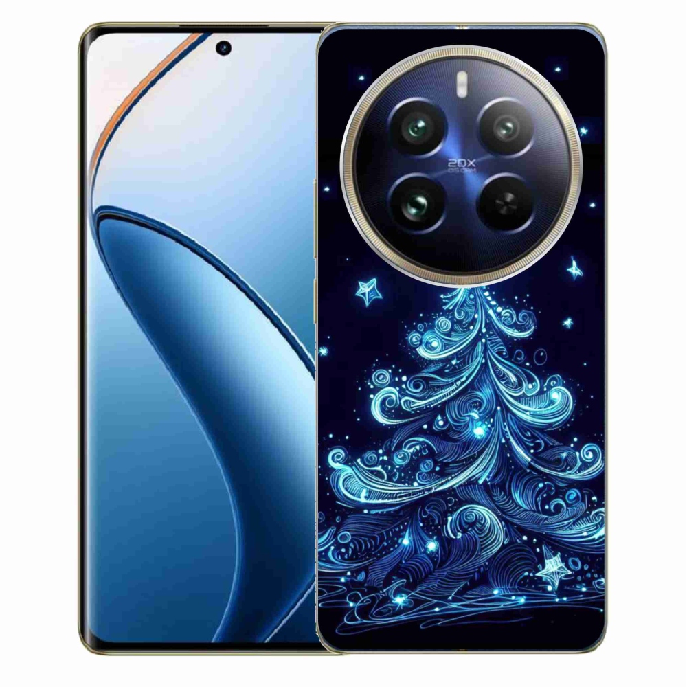 Gelový kryt mmCase na Realme 12 Pro 5G/12 Pro+ 5G - neonový vánoční stromek 4