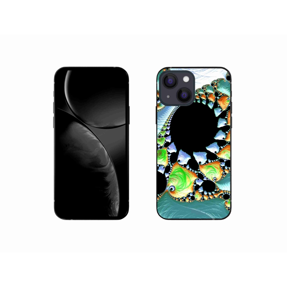 Gelový kryt mmCase na iPhone 13 mini - abstraktní motiv 21