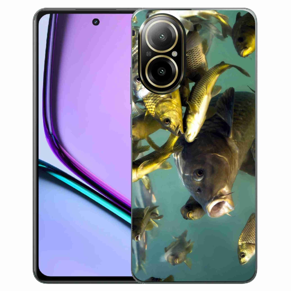 Gelový obal mmCase na Realme C67 - hejno ryb