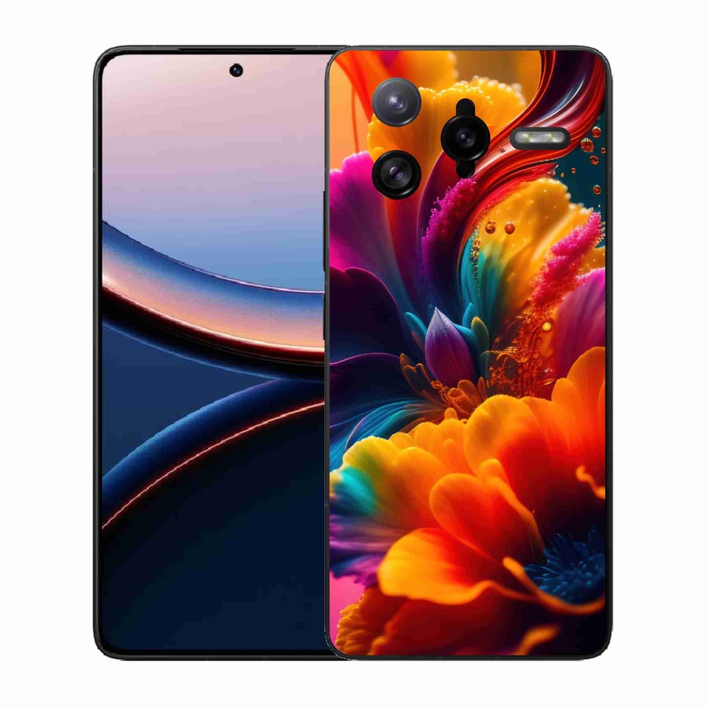 Gelový kryt mmCase na Xiaomi Poco F7 Ultra - abstraktní motiv 2
