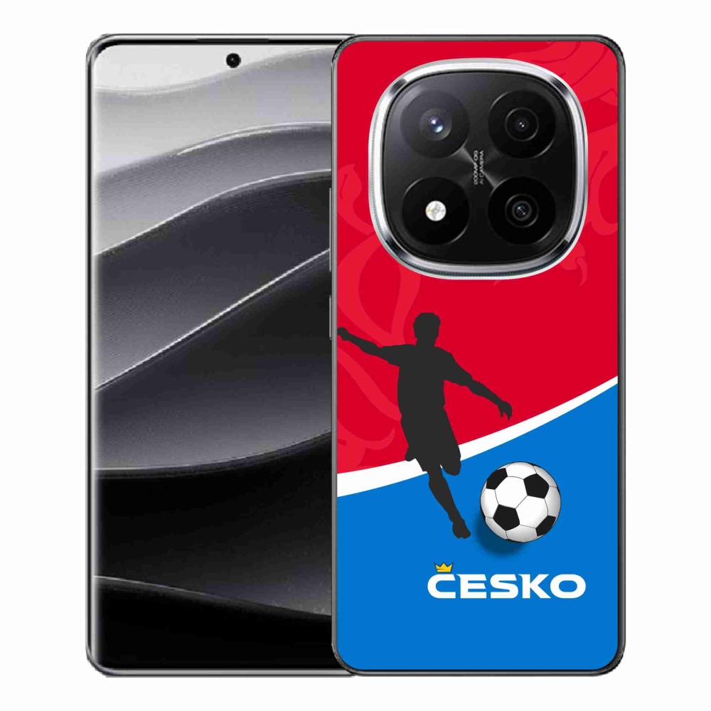Gelový kryt mmCase na Xiaomi Redmi Note 14 Pro+ 5G - fotbal Česko