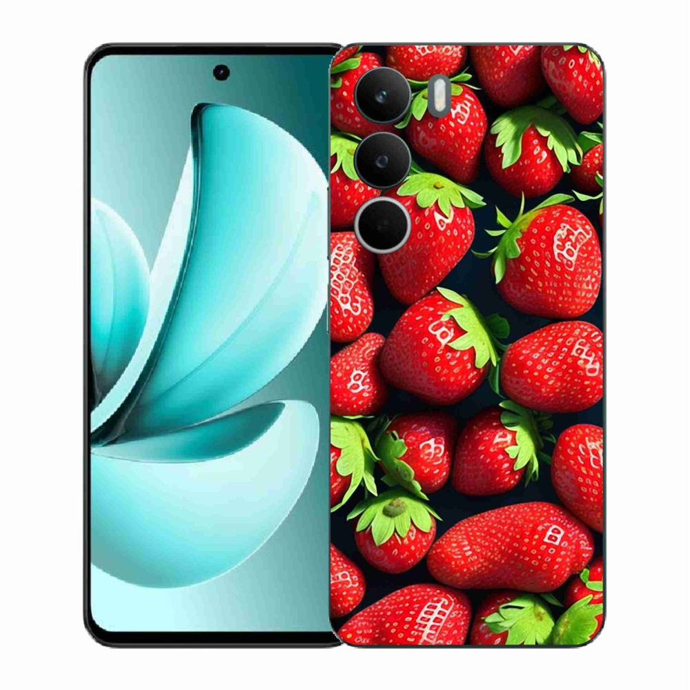 Gelový kryt mmCase na Realme C71 - jahody