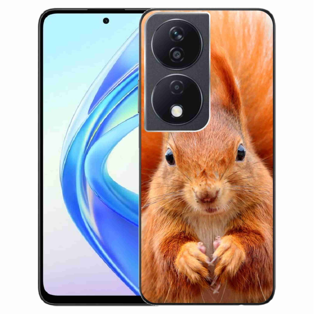 Gelový kryt mmCase na Honor X7b/Honor 90 Smart - veverka