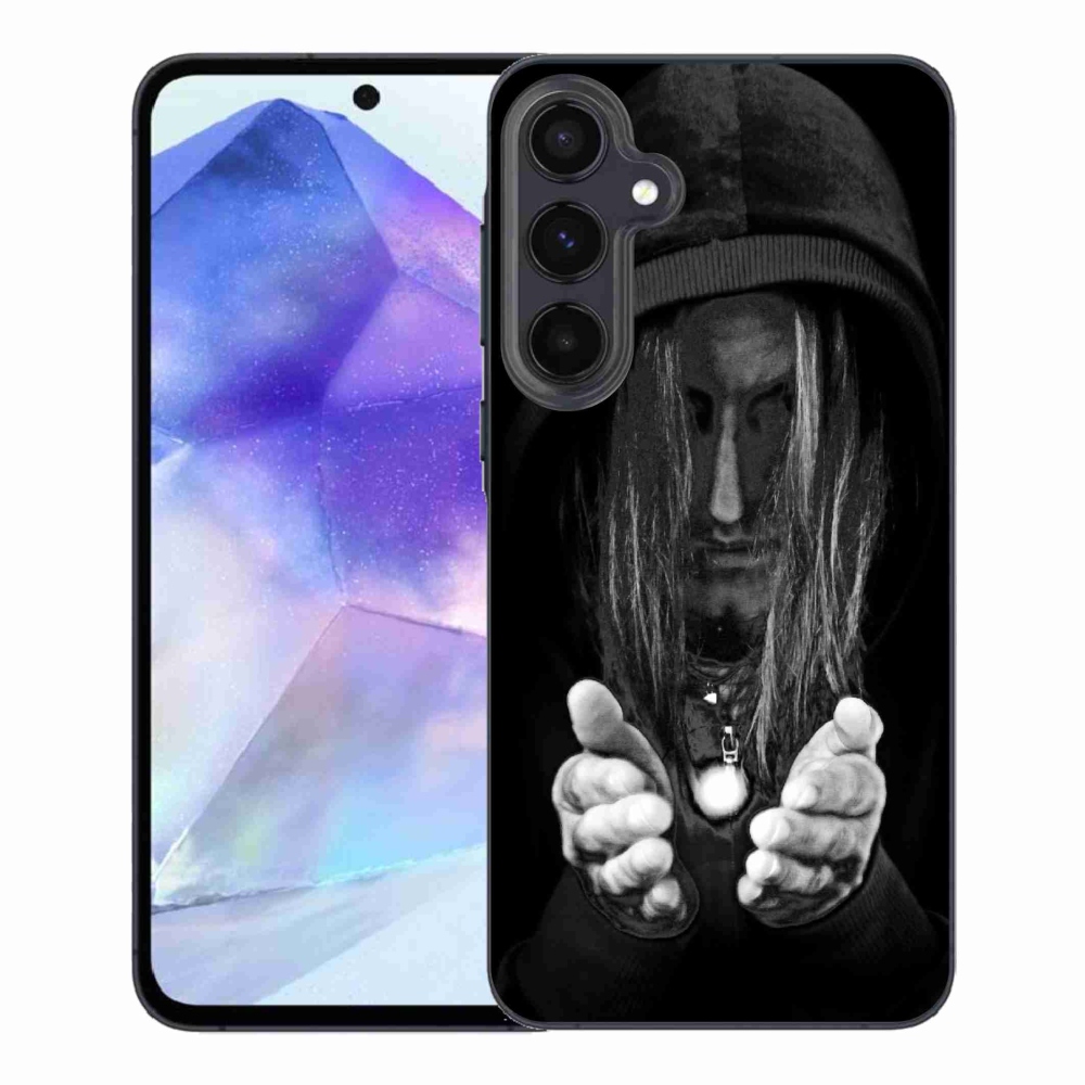Gelový kryt mmCase na Samsung Galaxy A55 5G - tajemná osoba