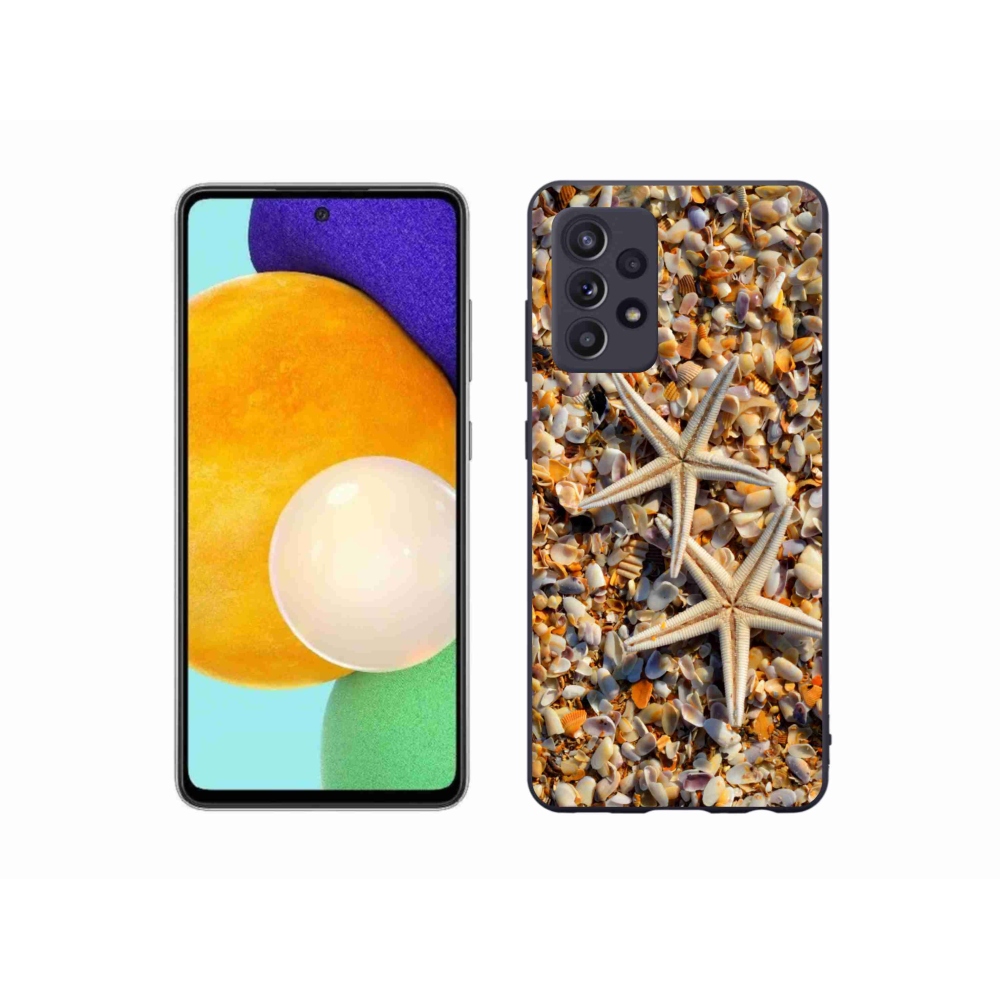 Gelový kryt mmCase na Samsung Galaxy A52s 5G - mořské hvězdice