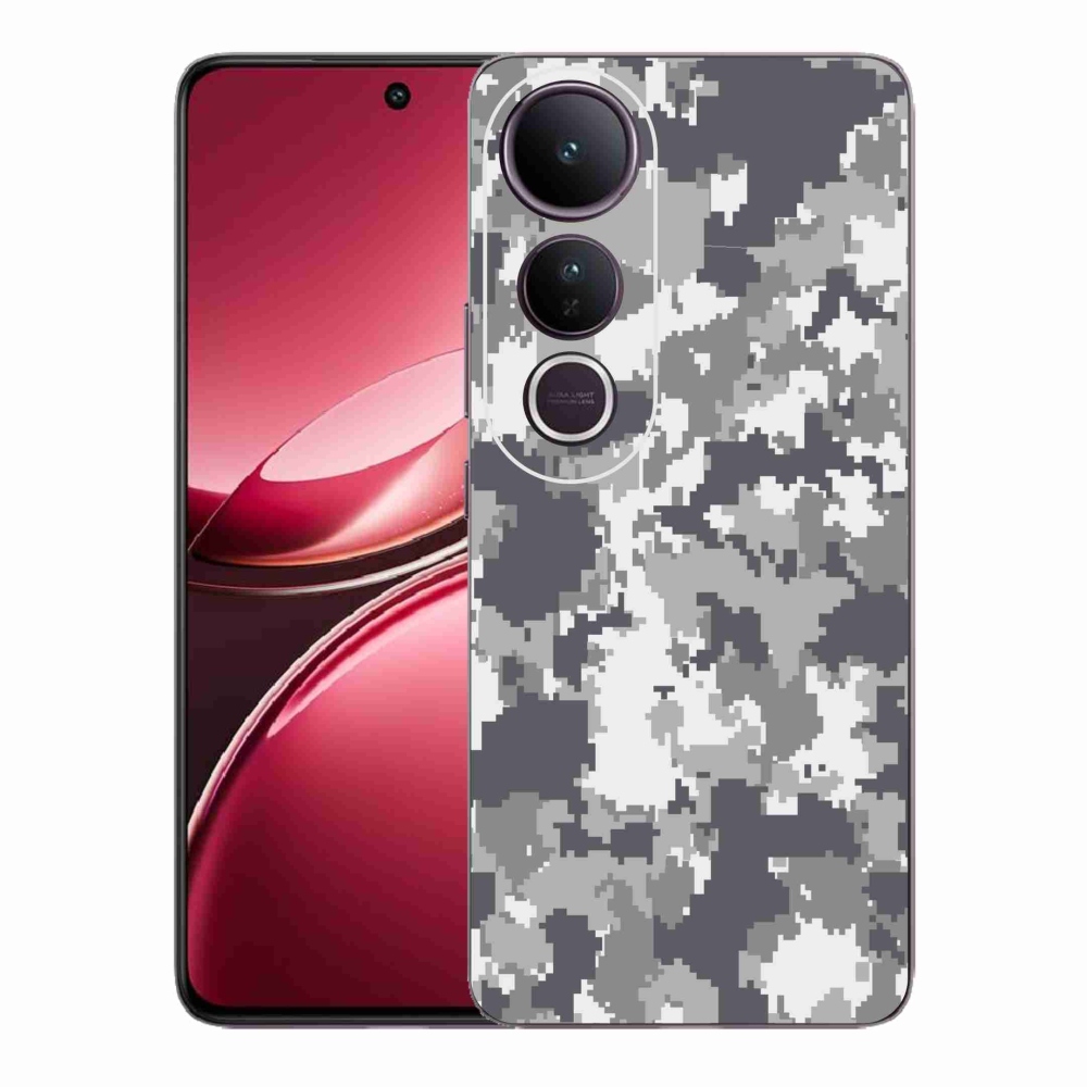 Gelový kryt mmCase na Vivo V50 Lite 4G/5G - maskáčový vzor 2