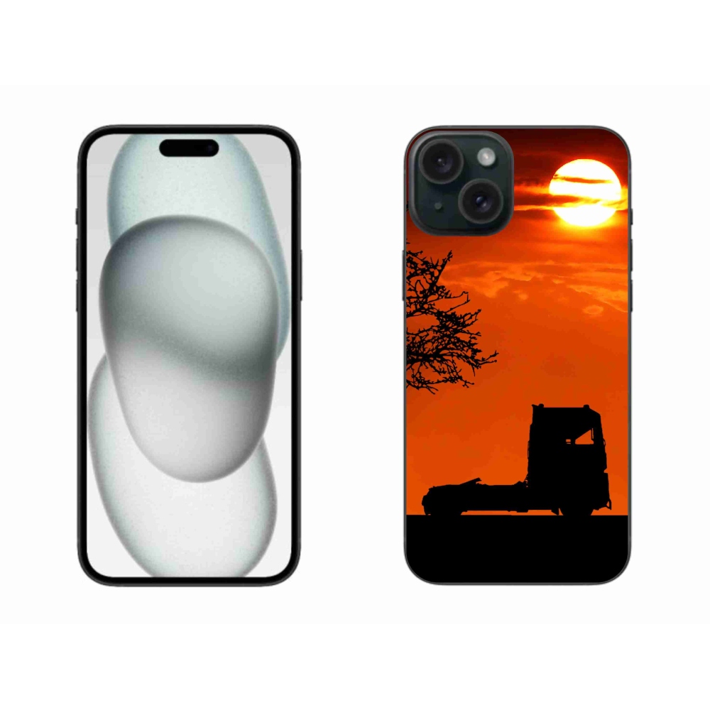 Gelový kryt mmCase na iPhone 15 Plus - kamion 3