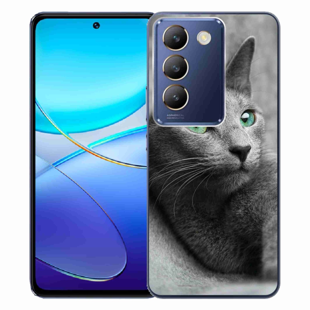 Gelový kryt mmCase na Vivo V40 SE 4G/5G - kočka 2