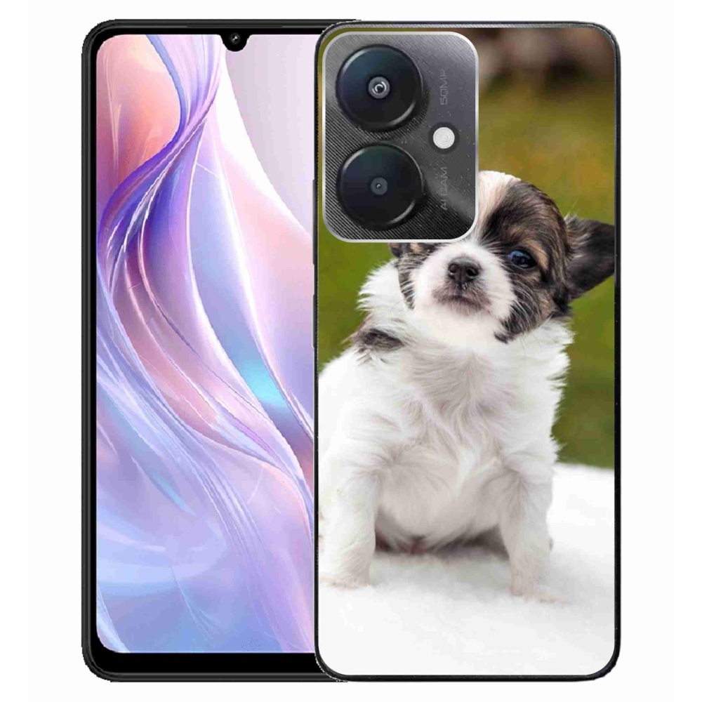 Gelový obal mmCase na Xiaomi Redmi 13C 5G - čivava 4