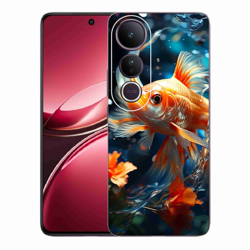 Gelový kryt mmCase na Vivo V50 Lite 4G/5G - rybka