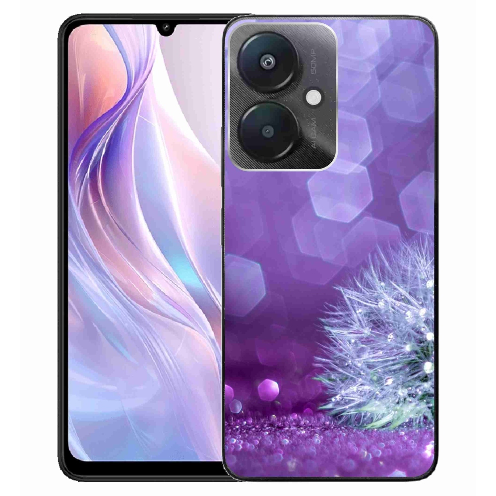 Gelový kryt mmCase na Xiaomi Redmi 13C 5G - odkvetlá pampeliška 2