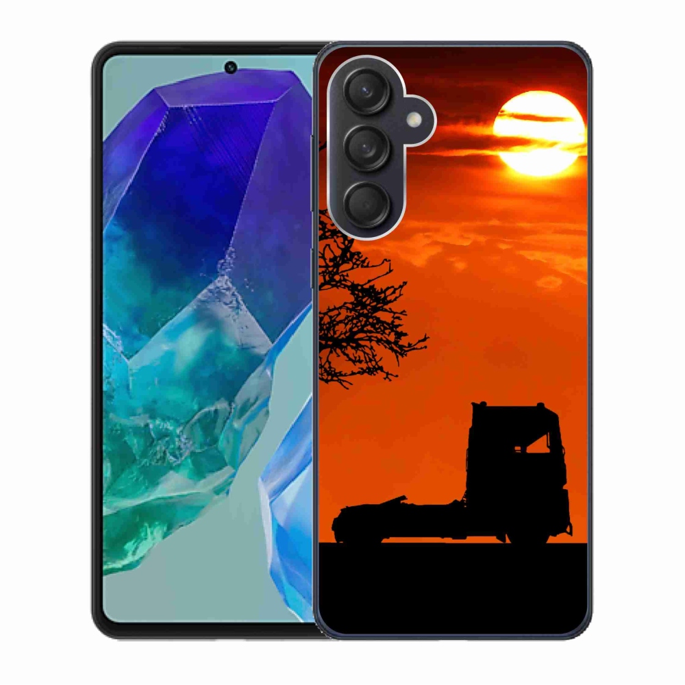 Gelový kryt mmCase na Samsung Galaxy M55 5G - kamion 3