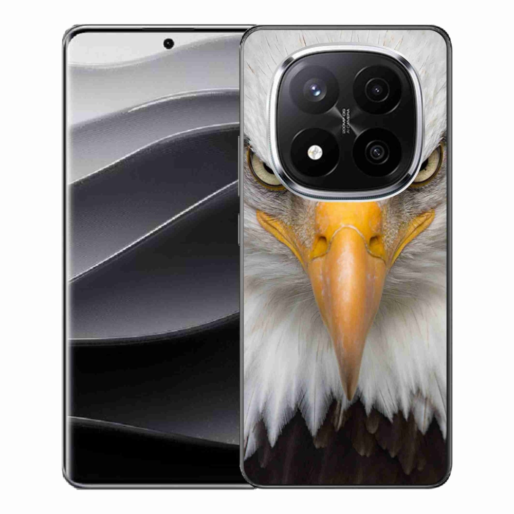 Gelový kryt mmCase na Xiaomi Redmi Note 14 Pro+ 5G - orel