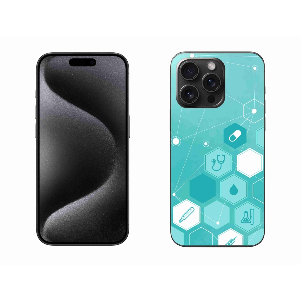 Gelový kryt mmCase na iPhone 15 Pro Max - zdravotnictví 3