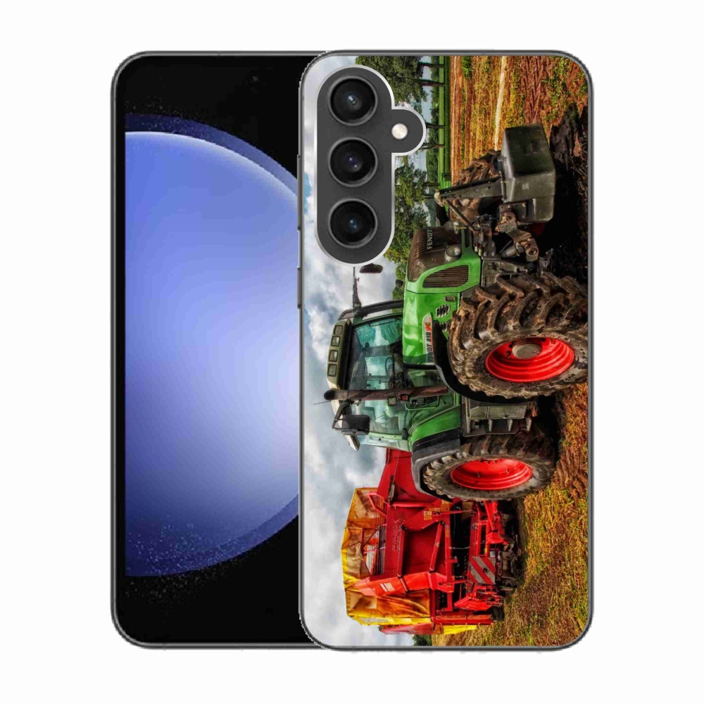 Gelový kryt mmCase na Samsung Galaxy S23 FE - traktor 4