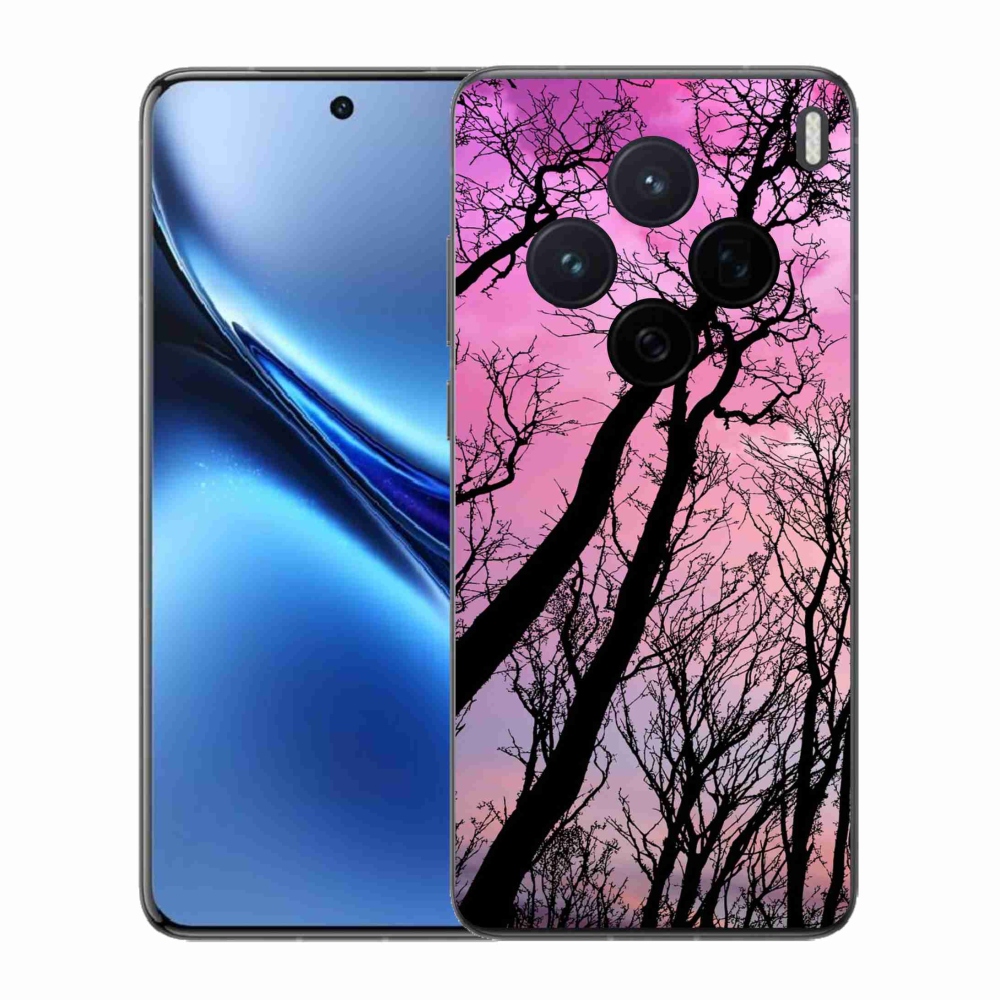 Gelový kryt mmCase na Vivo X200 5G - opadané stromy