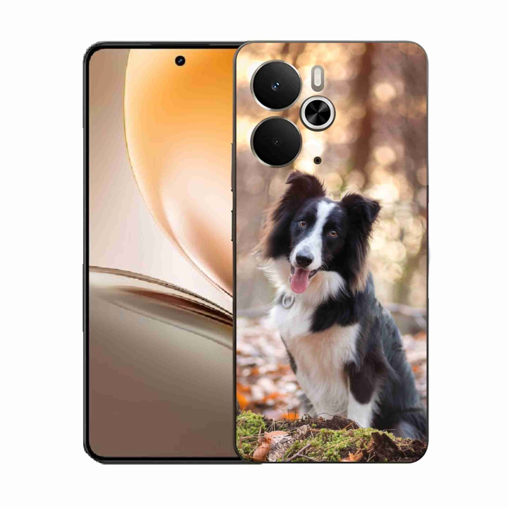 Gelový kryt mmCase na Realme 14 5G - border kolie 1