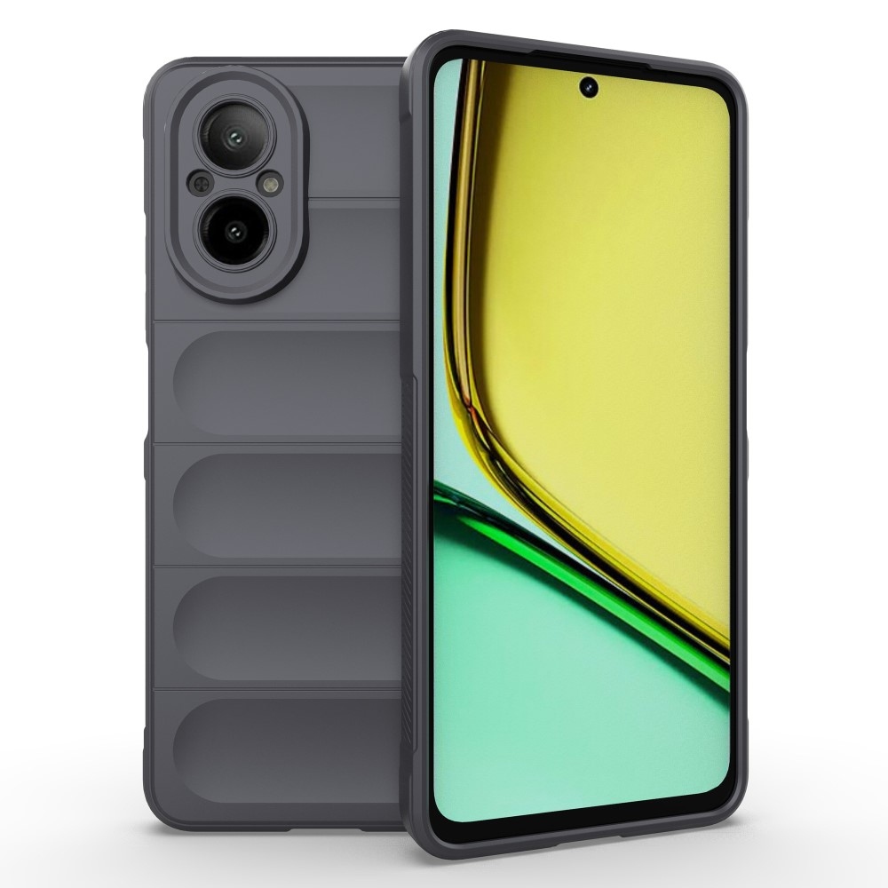 Rugg odolný gelový kryt na mobil Realme C67 - tmavěšedý