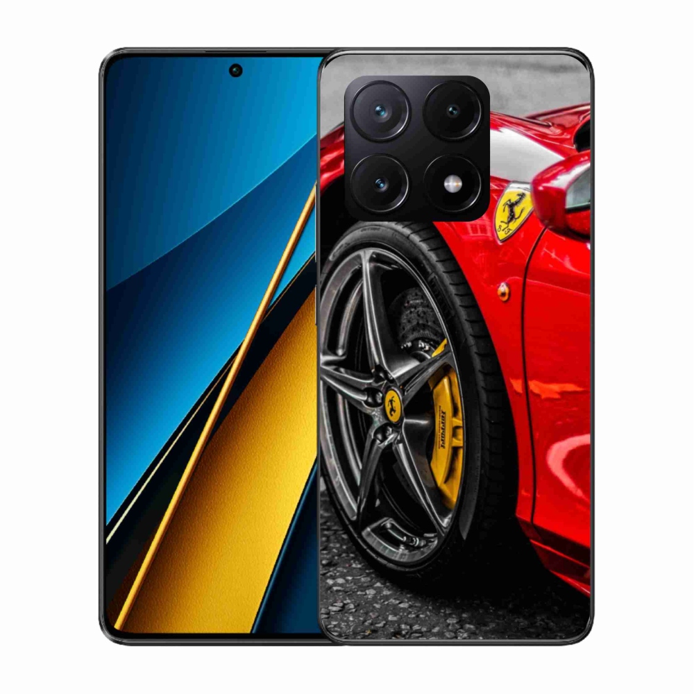 Gelový kryt mmCase na Xiaomi Poco X6 Pro 5G - auto 1