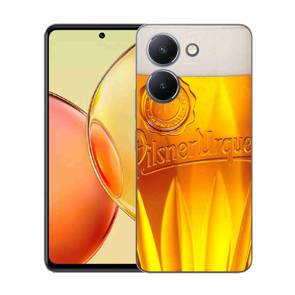 Gelový kryt mmCase na Vivo Y36 - pivo