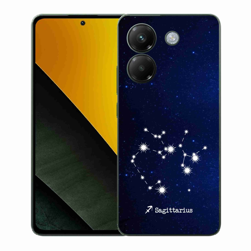 Gelový kryt mmCase na Xiaomi Poco M7 Pro 5G - souhvězdí Střelce
