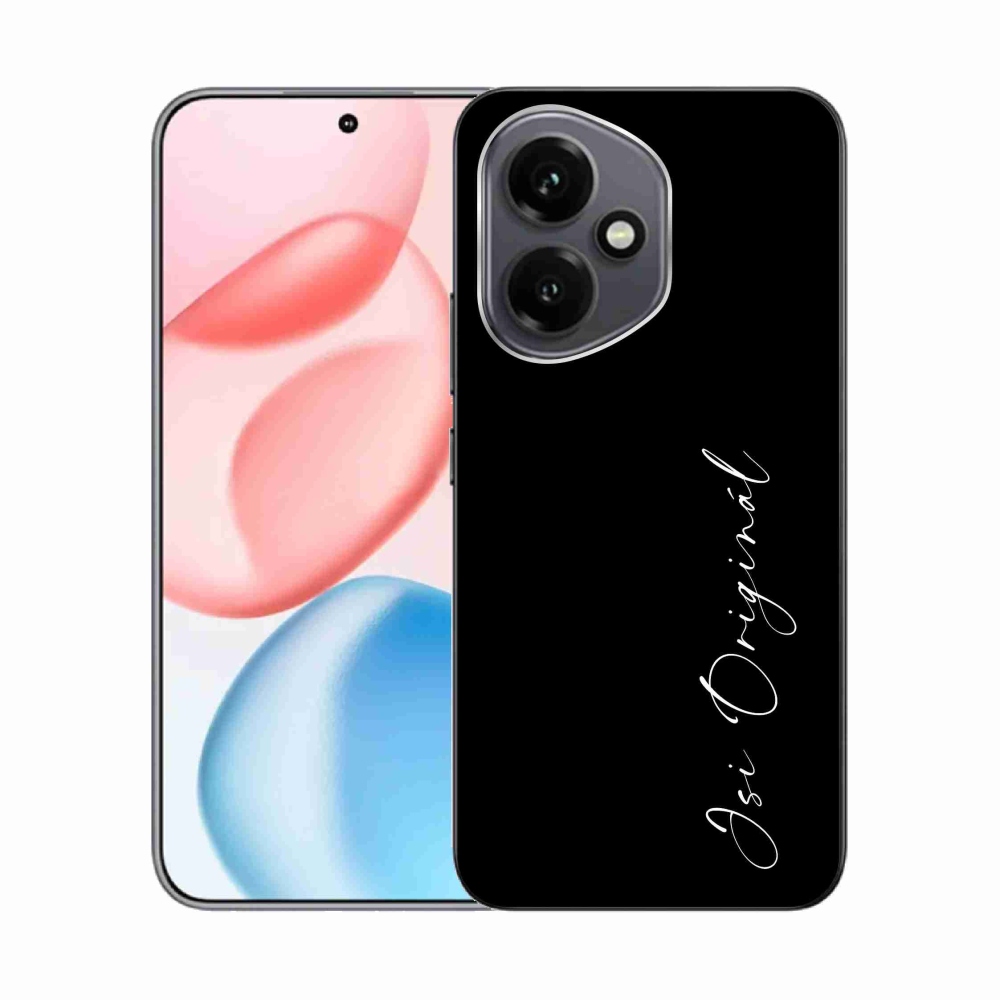 Gelový kryt mmCase na Honor 400 - jsi originál černé pozadí
