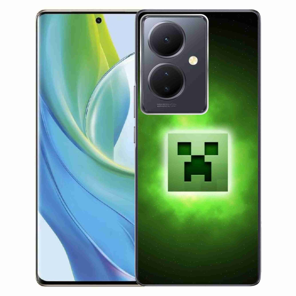Gelový kryt mmCase na Vivo V29 Lite 5G - minecraft