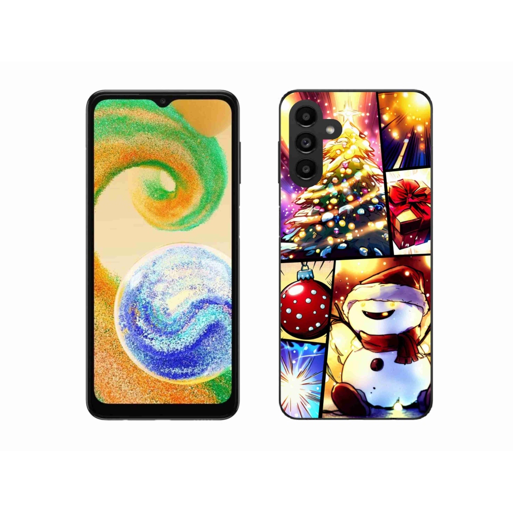 Gelový kryt mmCase na Samsung Galaxy A04s (164.7x76.7x9.1mm) - vánoční motivy 1