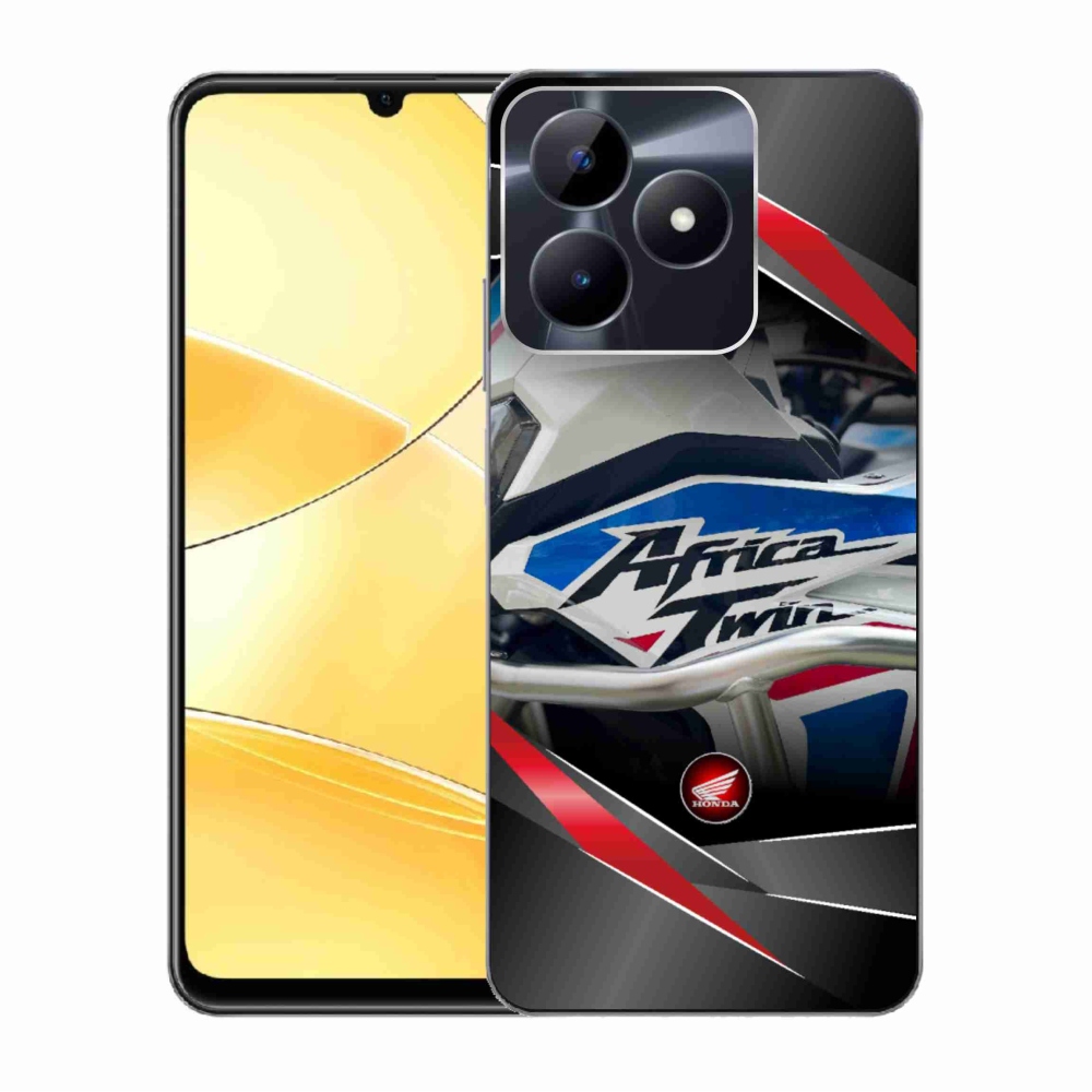 Gelový kryt mmCase na Realme C51/C53 - motorka honda