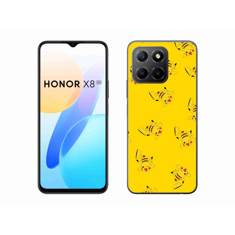 Gelový kryt mmCase na Honor X8 5G - pikachu