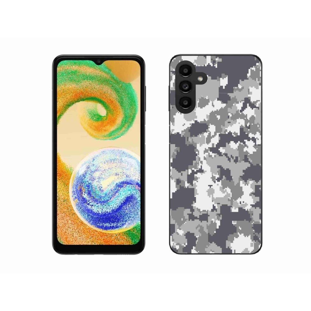 Gelový kryt mmCase na Samsung Galaxy A04s (164.7x76.7x9.1mm) - maskáčový vzor 2