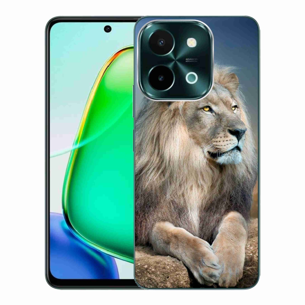 Gelový obal mmCase na Vivo Y28 - lev 1