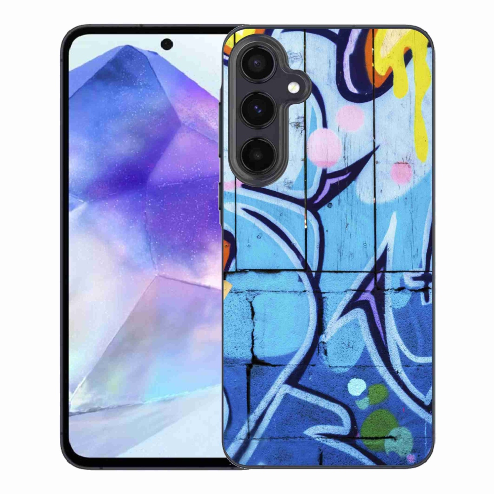 Gelový kryt mmCase na Samsung Galaxy A55 5G - graffiti