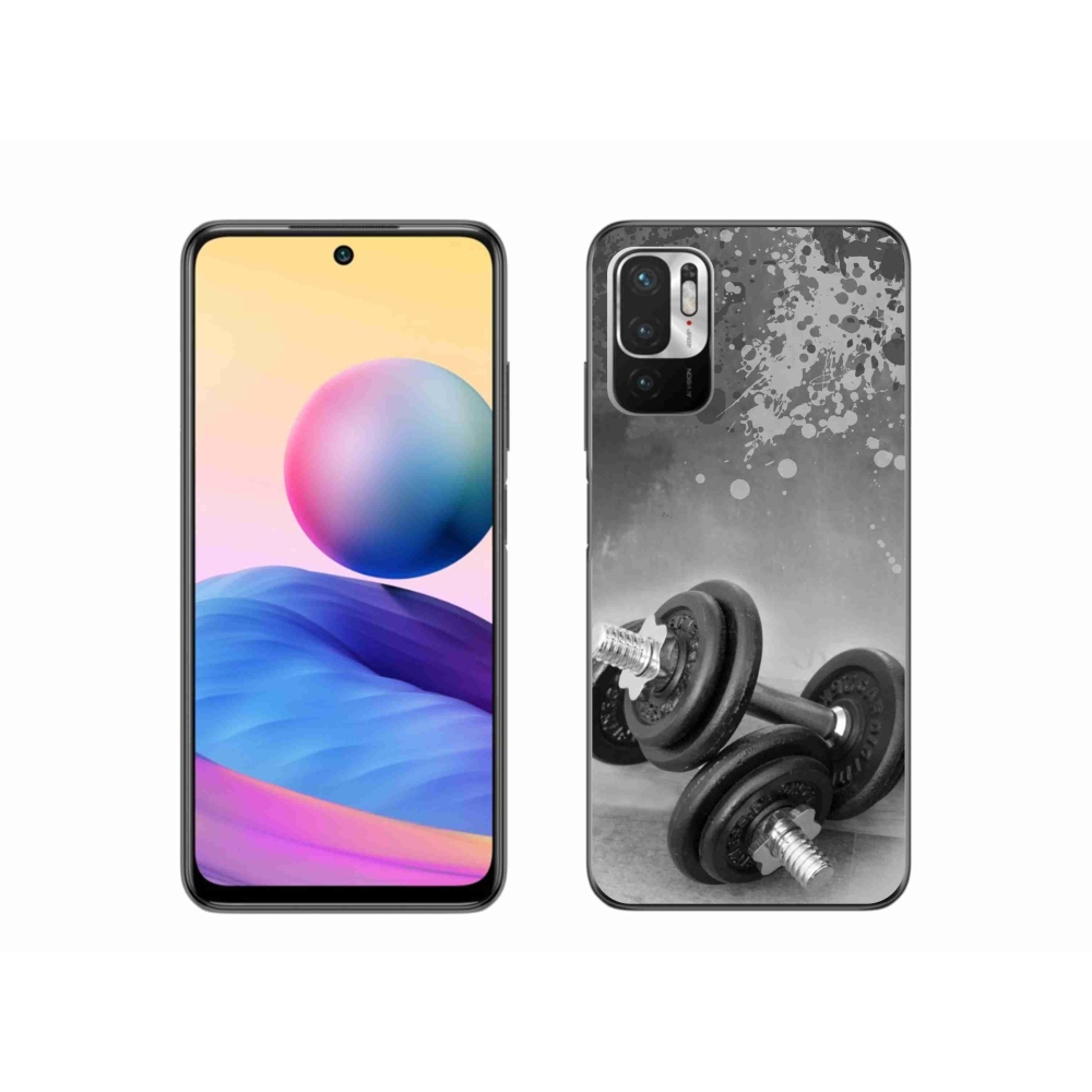 Gelový kryt mmCase na Xiaomi Poco M3 Pro/5G - činky 1