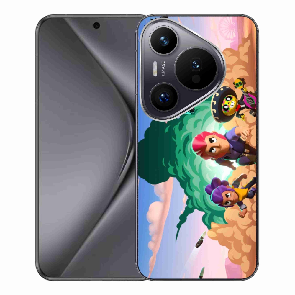 Gelový kryt mmCase na Huawei Pura 70 Pro - brawl stars