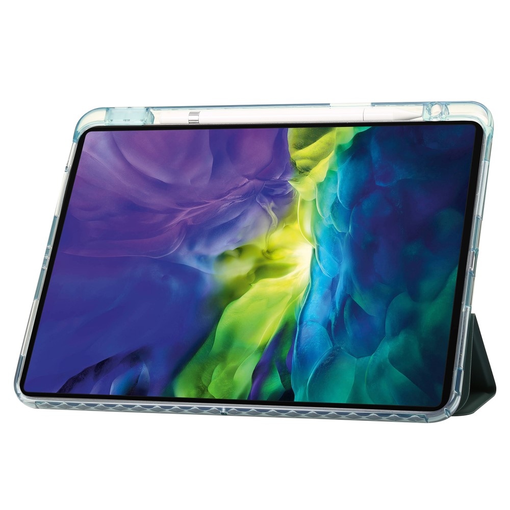 Polohovatelné pouzdro na iPad Pro 11 (2020/21/22) - tmavězelené