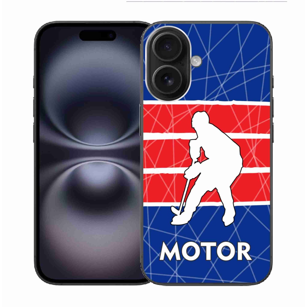 Gelový kryt mmCase na iPhone 16 - Motor