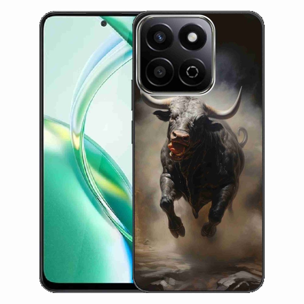 Gelový kryt mmCase na Honor 200 Smart 5G - rozzuřený býk
