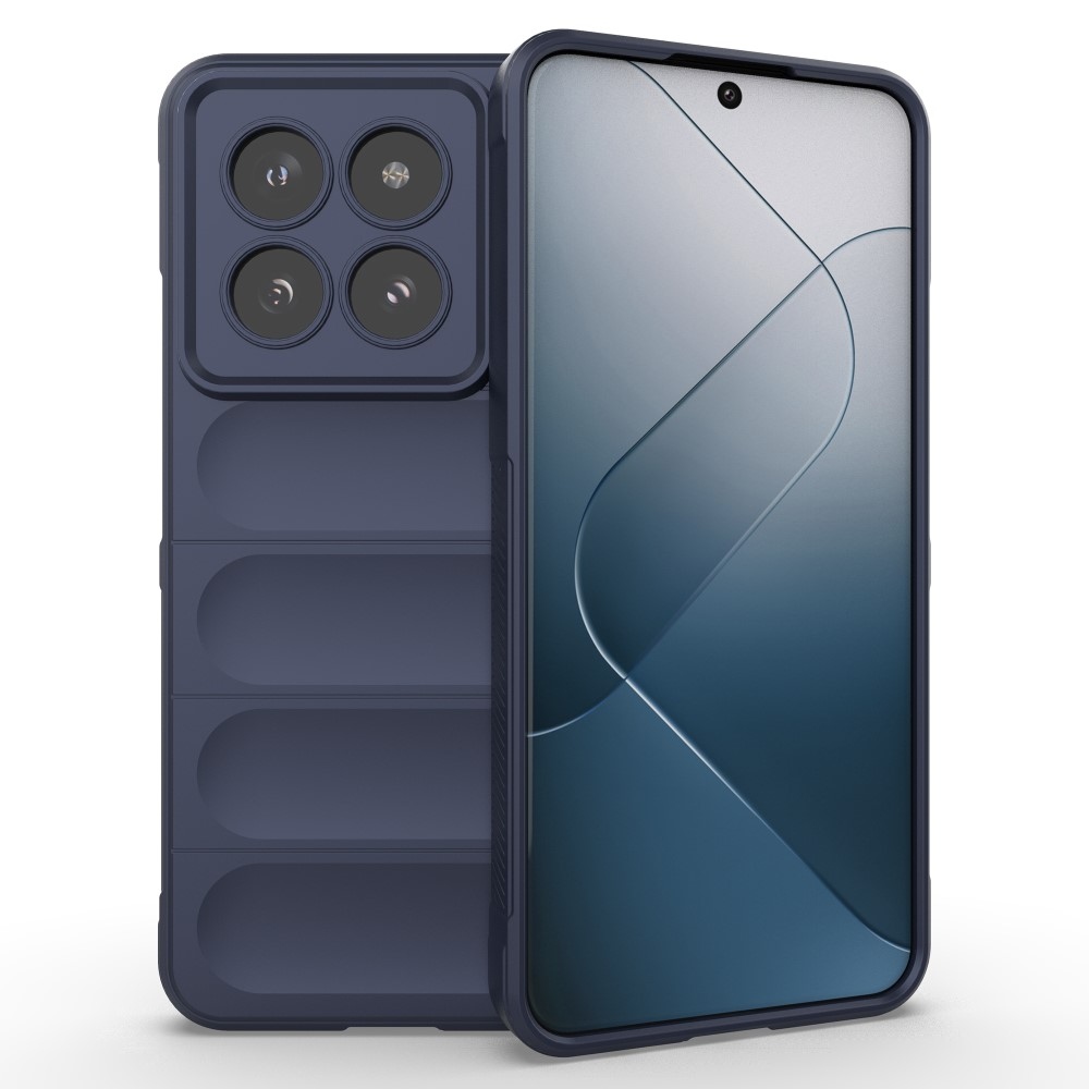 Rugg odolný gelový obal na Xiaomi 14 Pro - tmavěmodrý