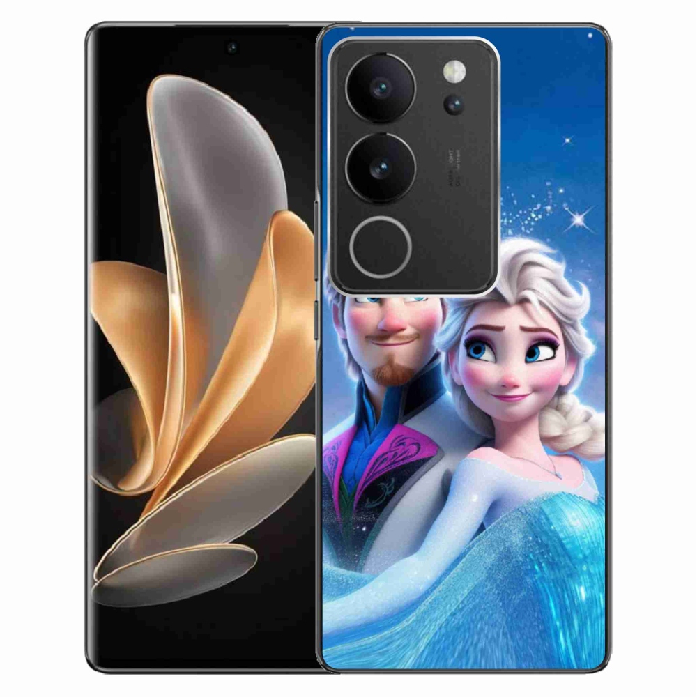 Gelový kryt mmCase na Vivo V29 5G - ledové království 1
