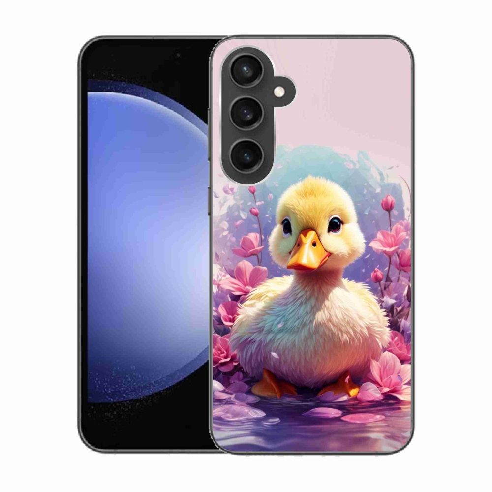 Gelový kryt mmCase na Samsung Galaxy S23 FE - kachnička