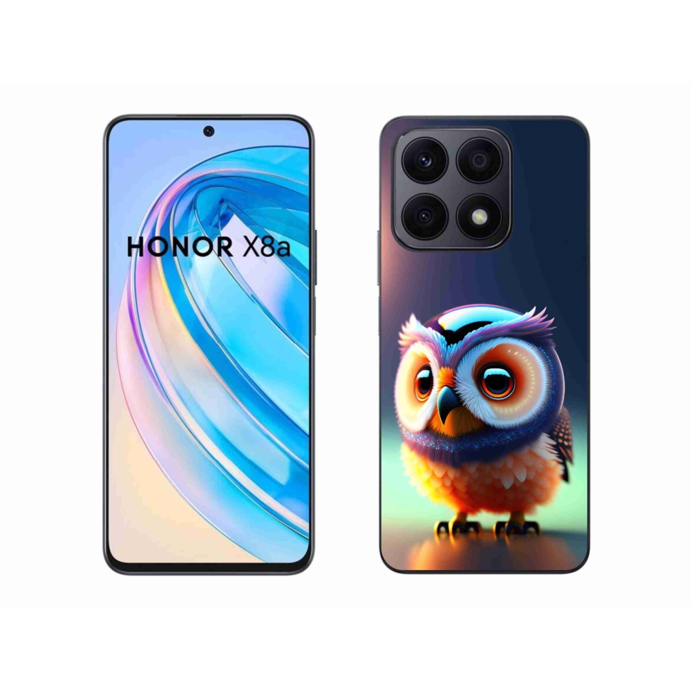 Gelový kryt mmCase na Honor X8a - sovička