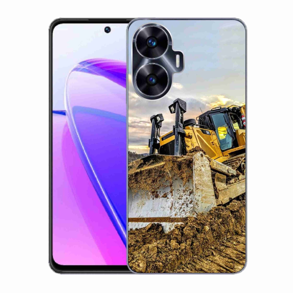 Gelový kryt mmCase na Realme C55 - bagr