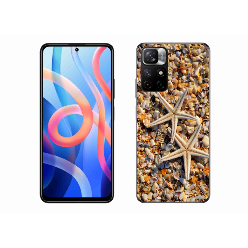 Gelový kryt mmCase na Xiaomi Redmi Note 11S 5G - mořské hvězdice