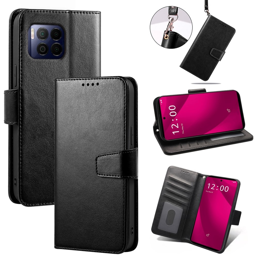 Strong knížkové pouzdro na T-Mobile T Phone 2 Pro - černé